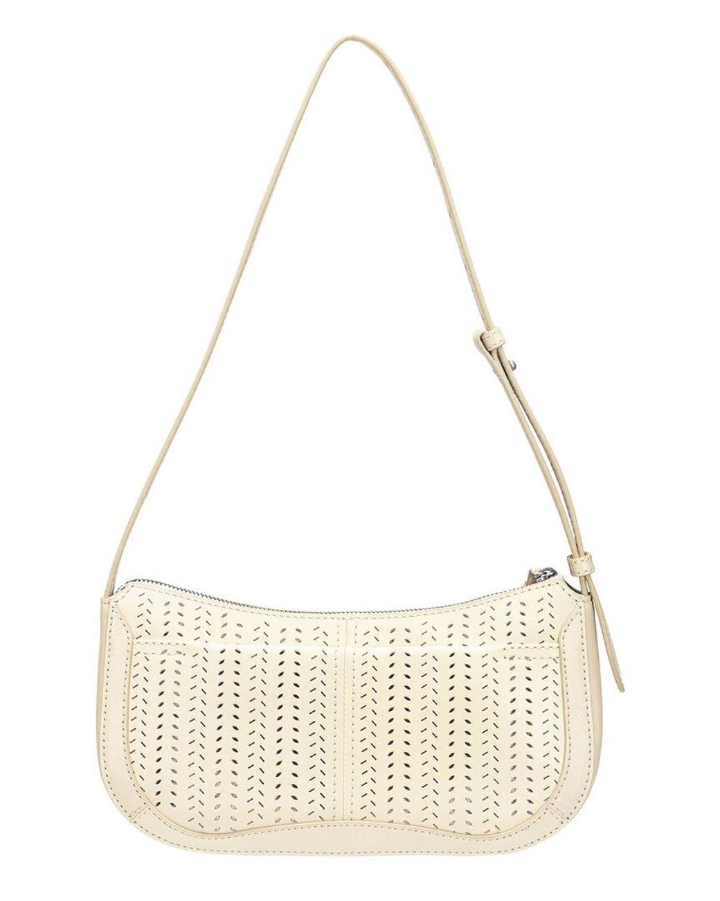 Frye Natural Stella Leather Baguette