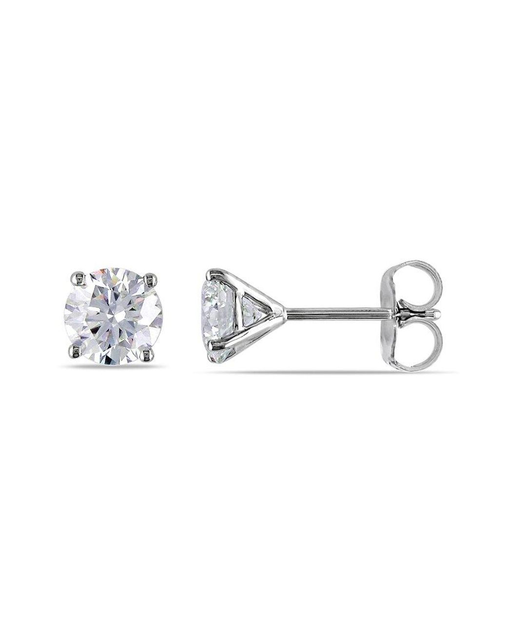 Rina Limor Metallic 14k 1.50 Ct. Tw. Diamond Studs