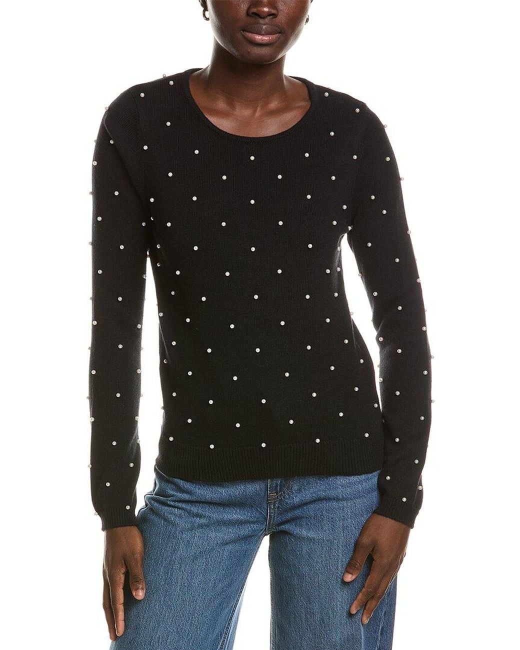 tyler boe Black Pearl Wool-Blend Sweater