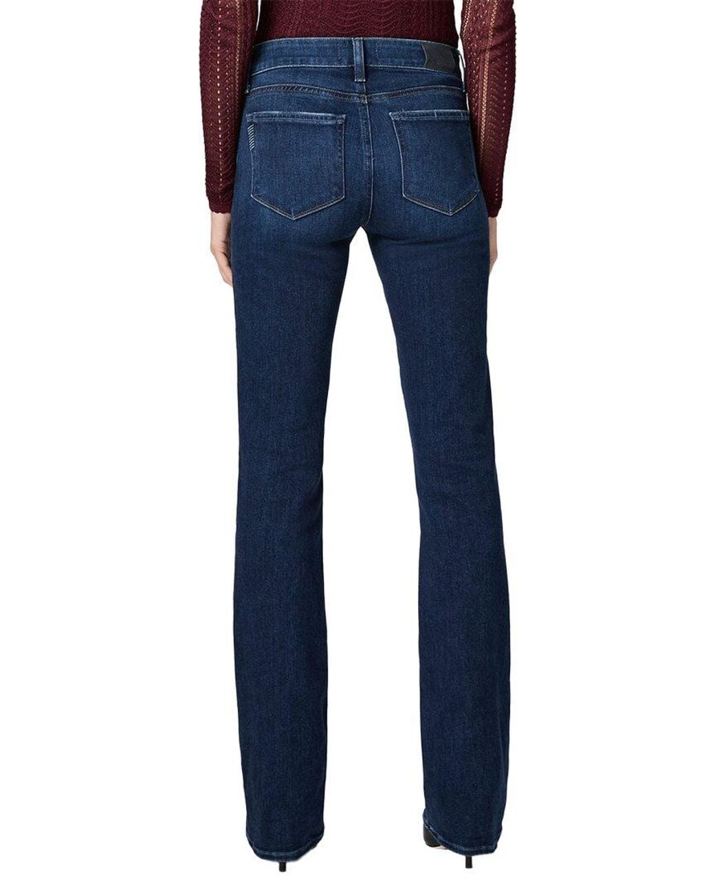 PAIGE Blue Manhattan Bootcut Jean