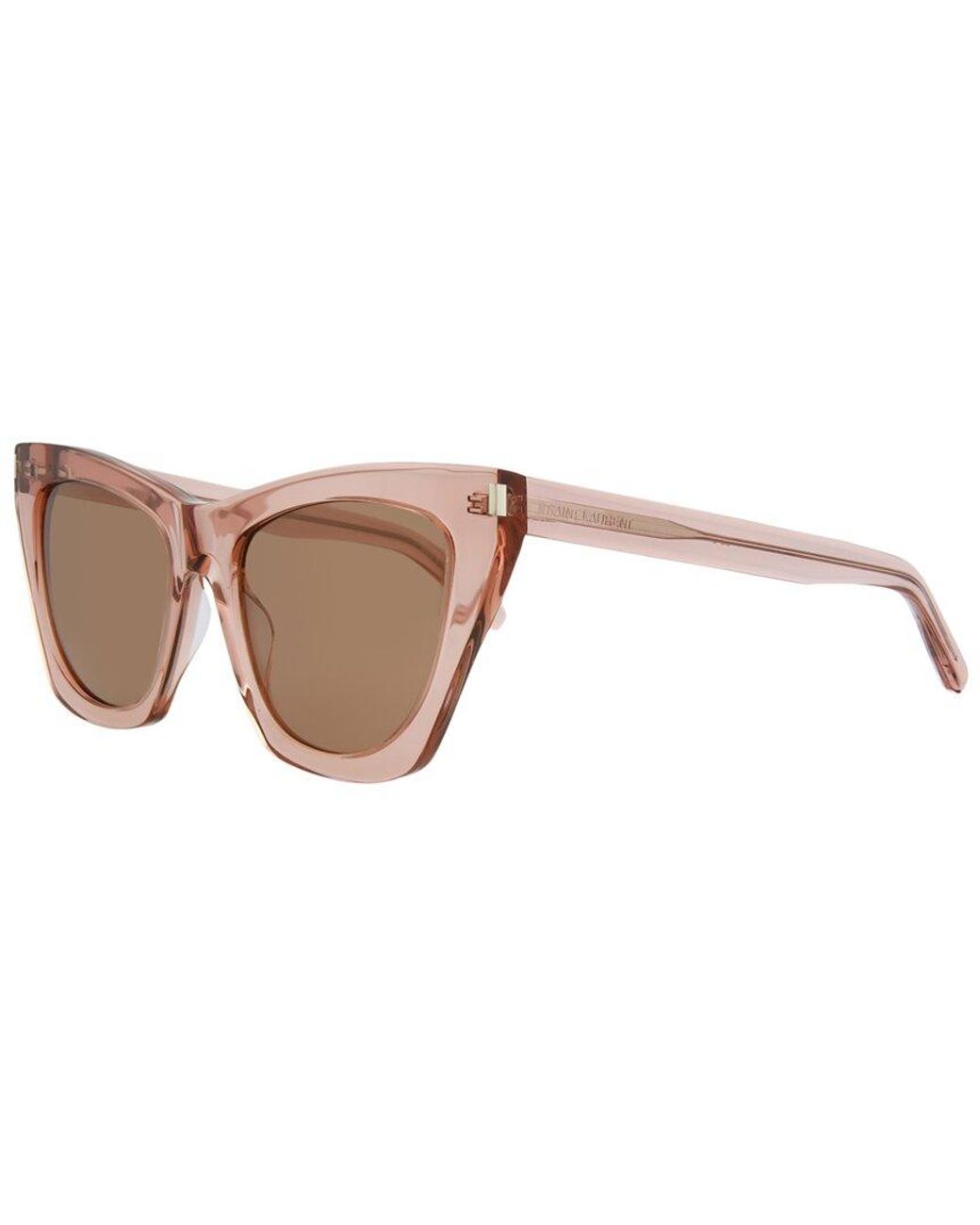 Shop Saint Laurent Monogram 55MM Cat Eye Sunglasses