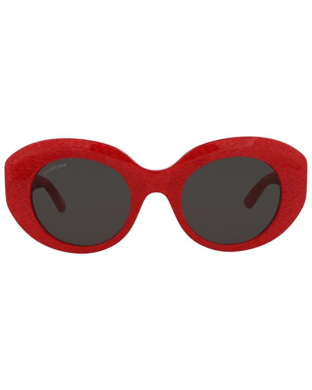 Balenciaga Red Bb0095s 53mm Sunglasses