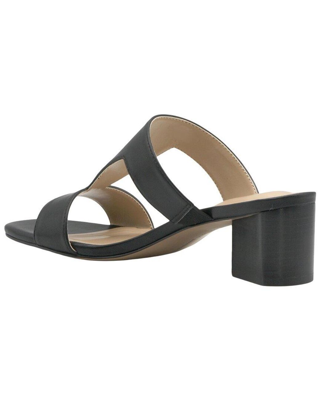 Adrienne Vittadini Black Adelyn Sandal