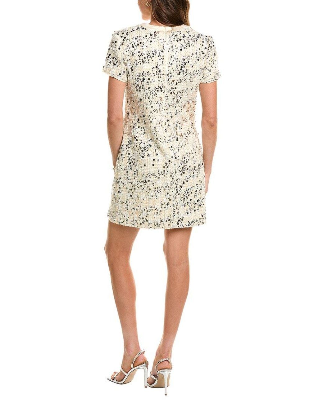 Eliza J White Shift Dress