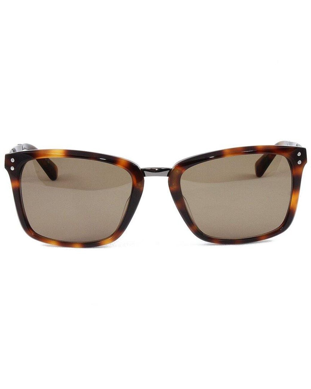 Zac Posen Brown Marcelo 53Mm Sunglasses for men