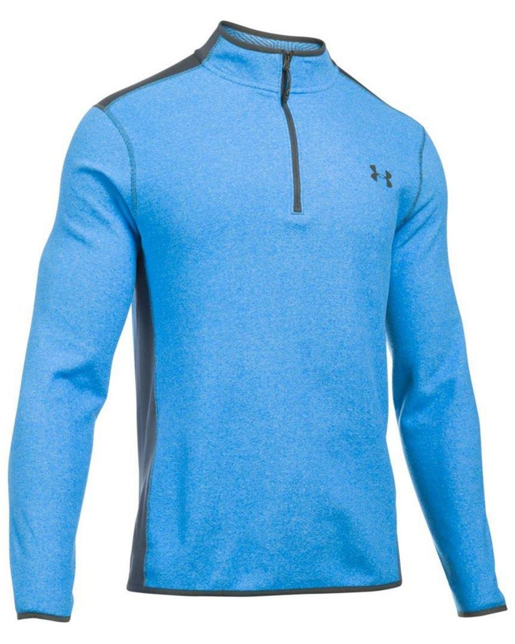 Under Armour Men's Coldgear Infrared Fleece 1⁄4 Zip in Blue for Men | Lyst