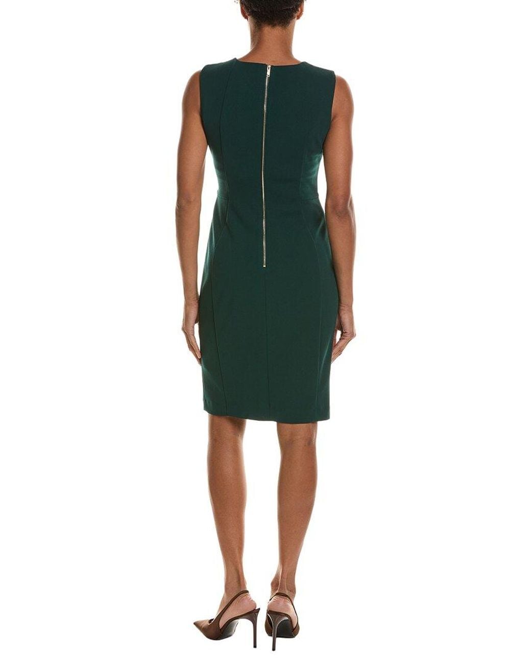 DKNY Green Sheath Dress