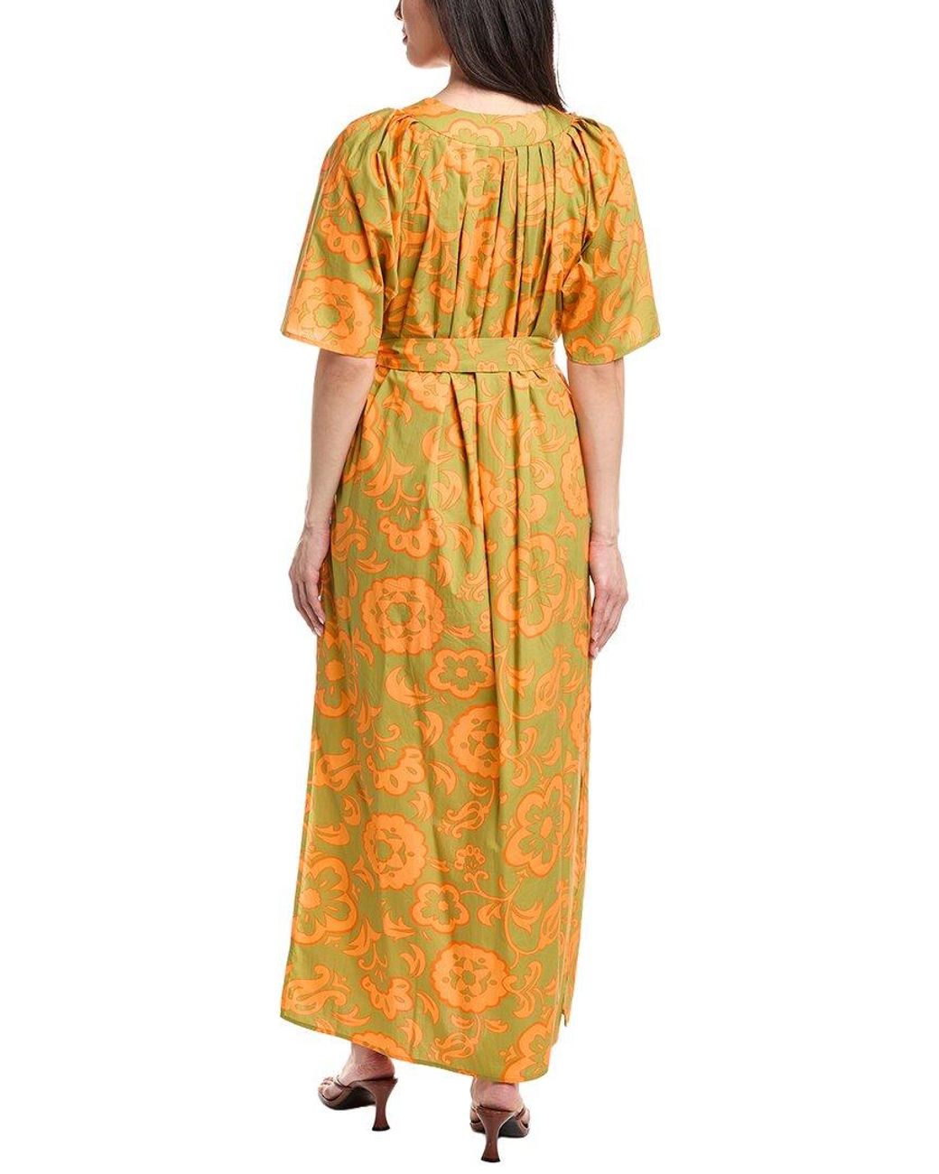 FLORA BEA NYC Yellow Vale Maxi Dress