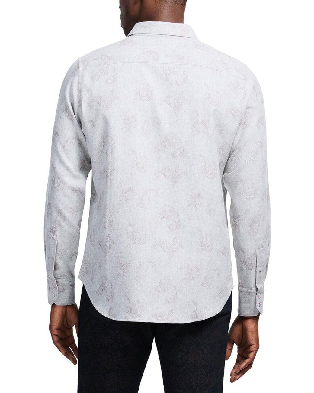 Robert Graham White Knox Woven Shirt for men