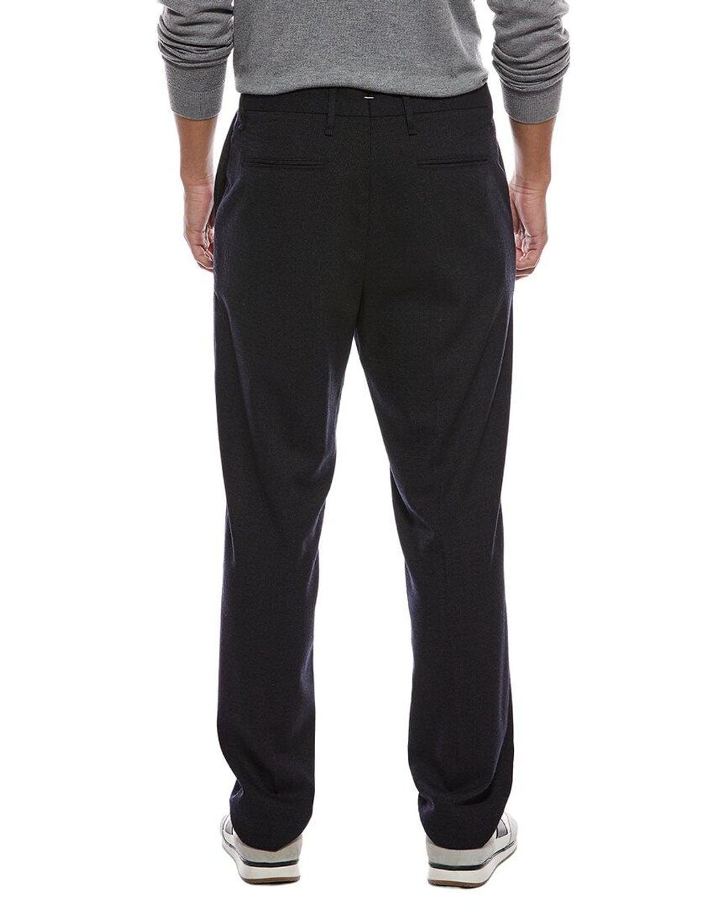 Rag & Bone Black Evan Italian Wool Trouser for men