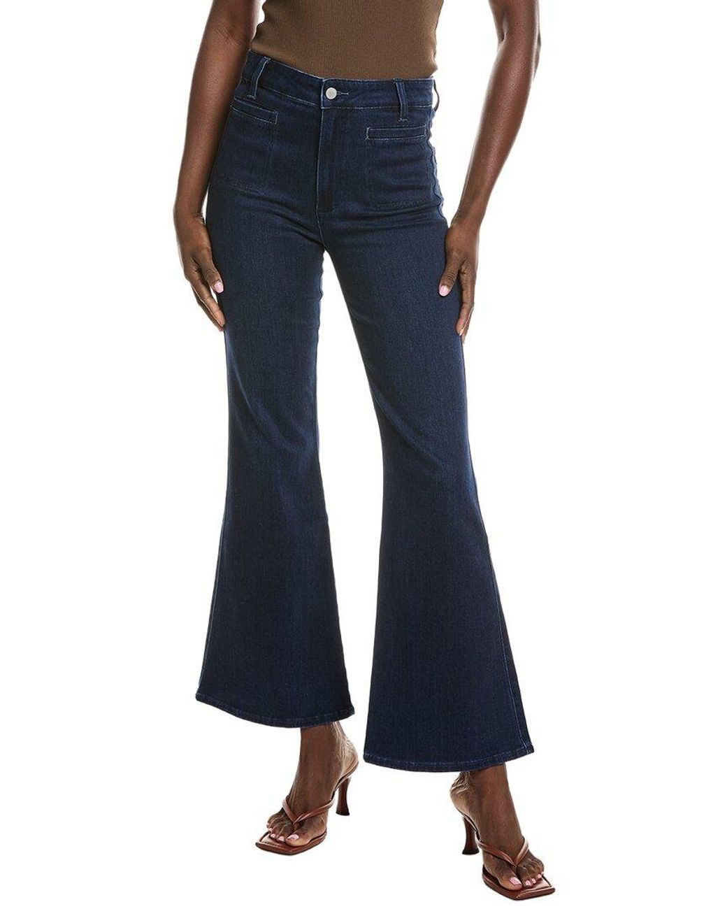 PAIGE Blue Marlow Skimmer Jean