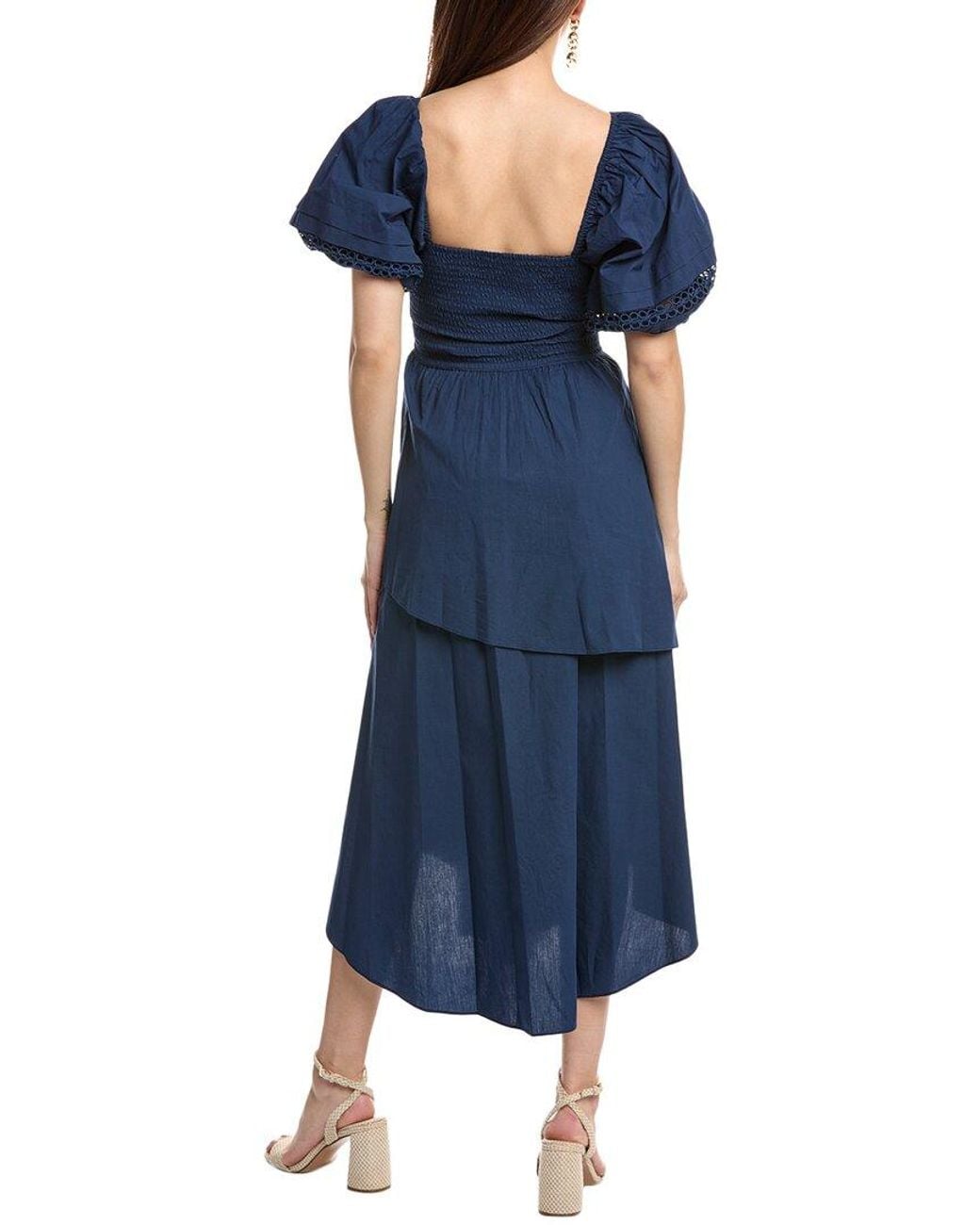 Ramy Brook Blue Persephone Maxi Dress