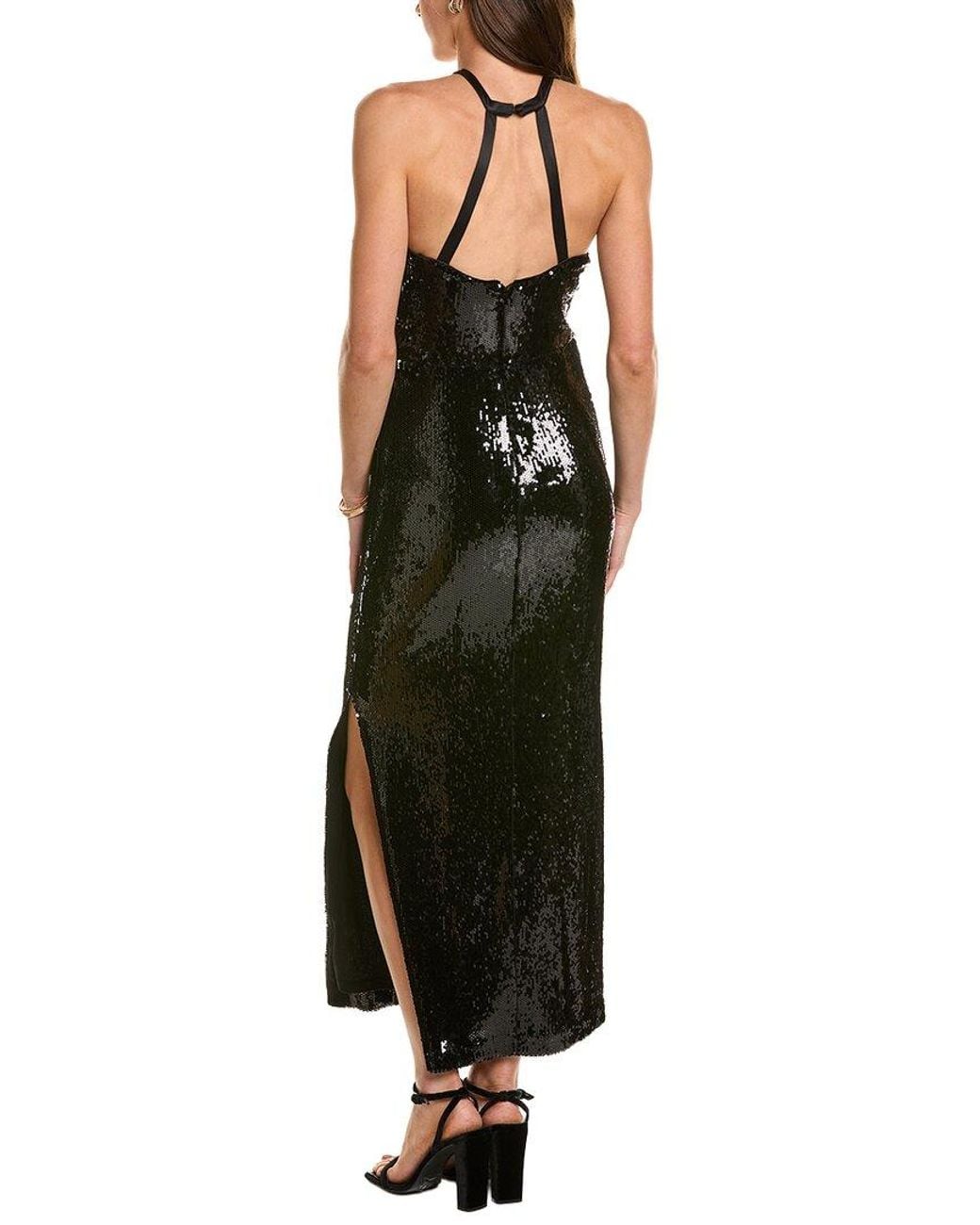 Eliza J Black Midi Dress