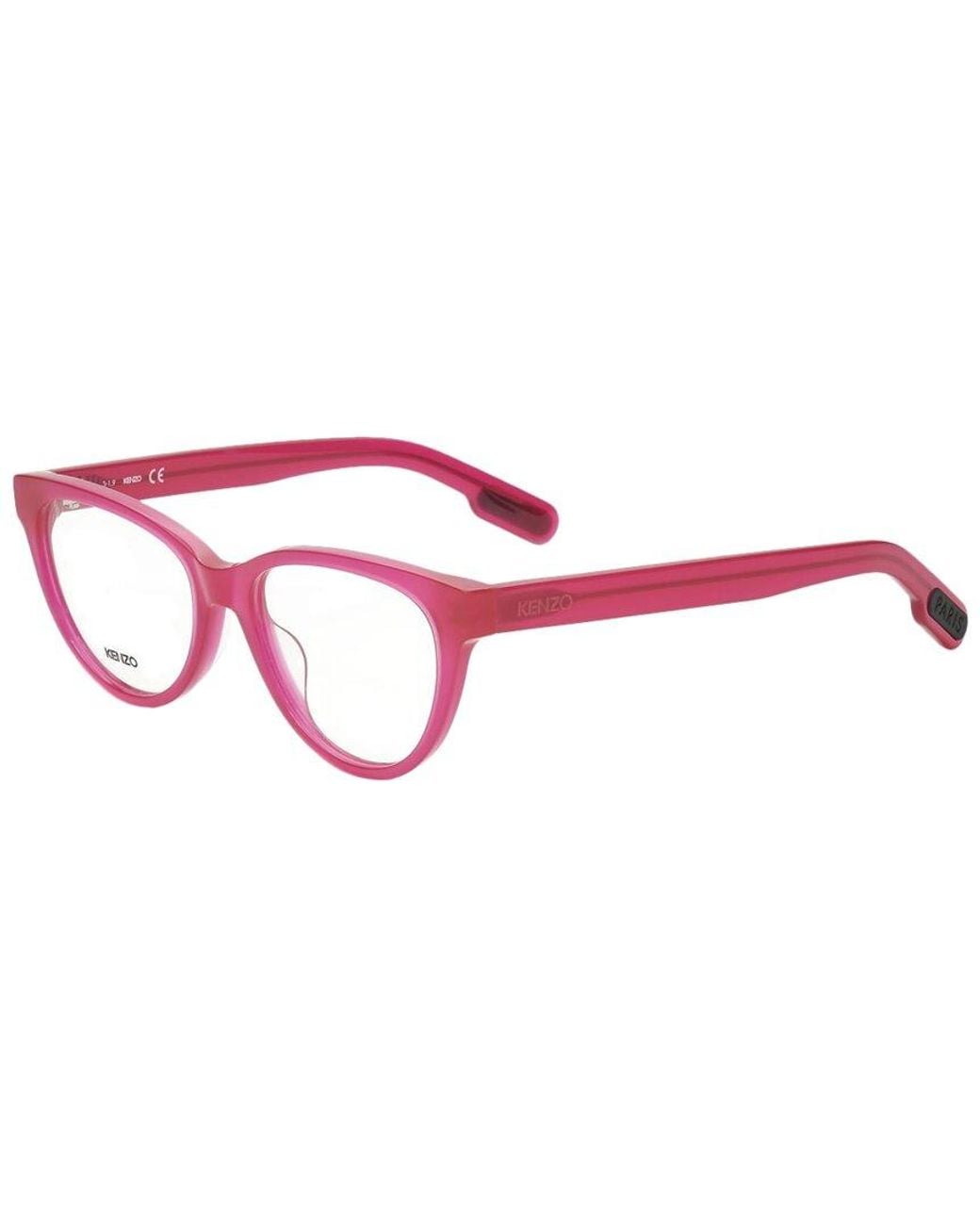 KENZO Red Kz50018U 52Mm Optical Frames