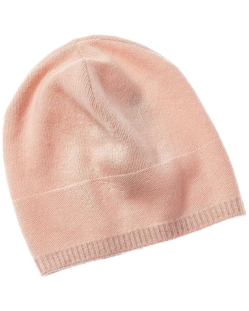 Portolano Natural 100% Cashmere Slouchy Hat for men