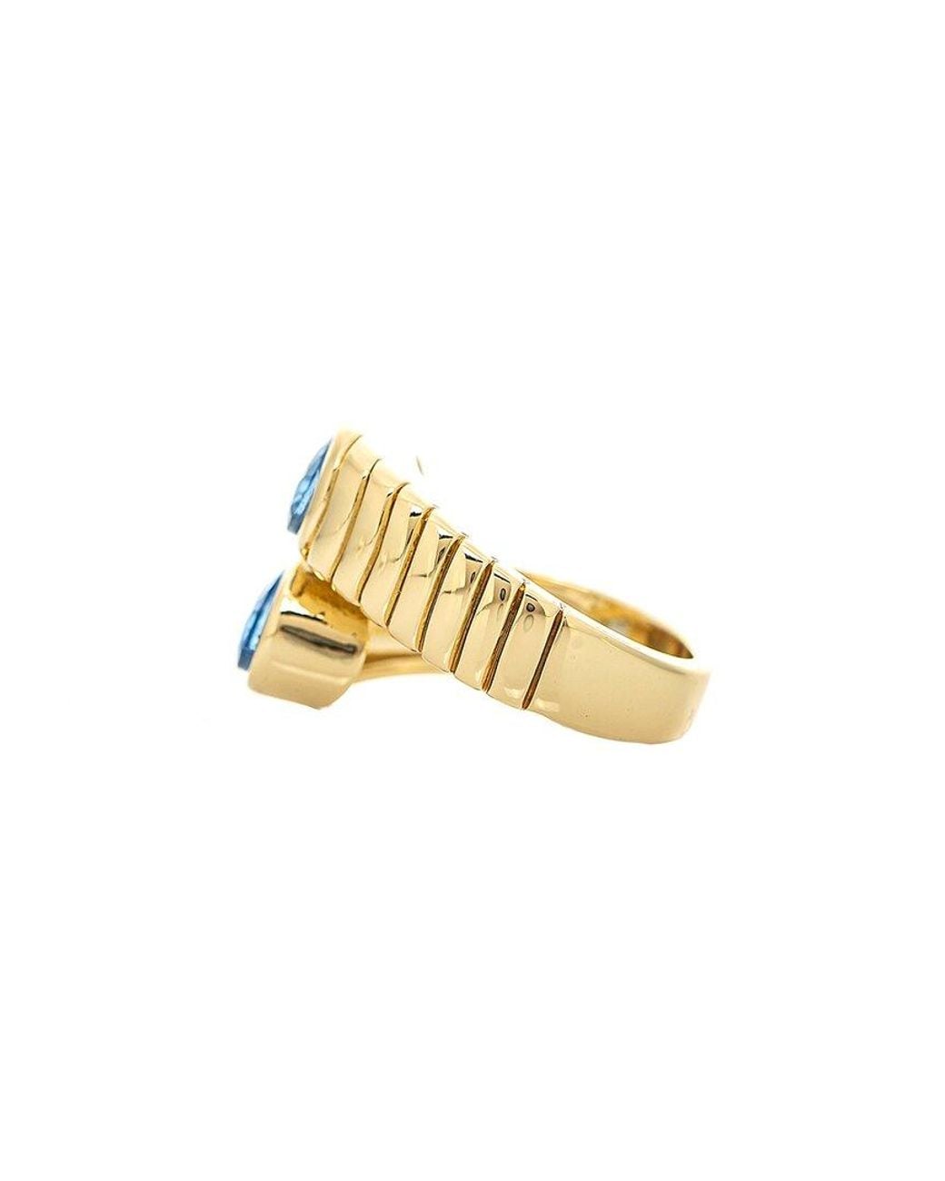 Rivka Friedman White 18K Plated Stackable Ring