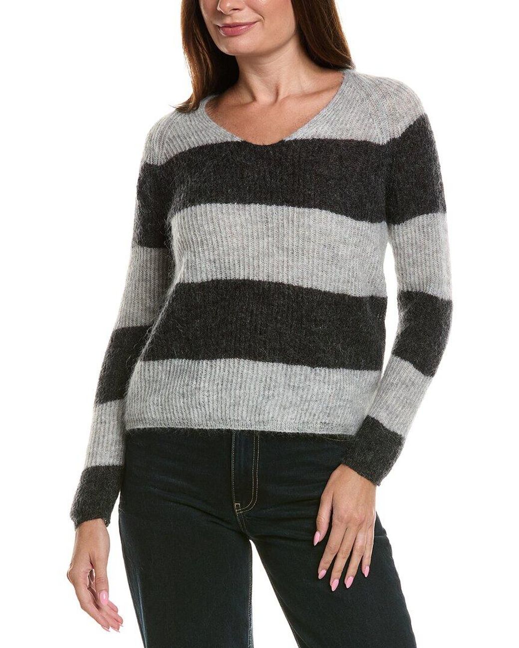 Max Mara Gray Mm By Ricetta Mohair-Blend Sweater