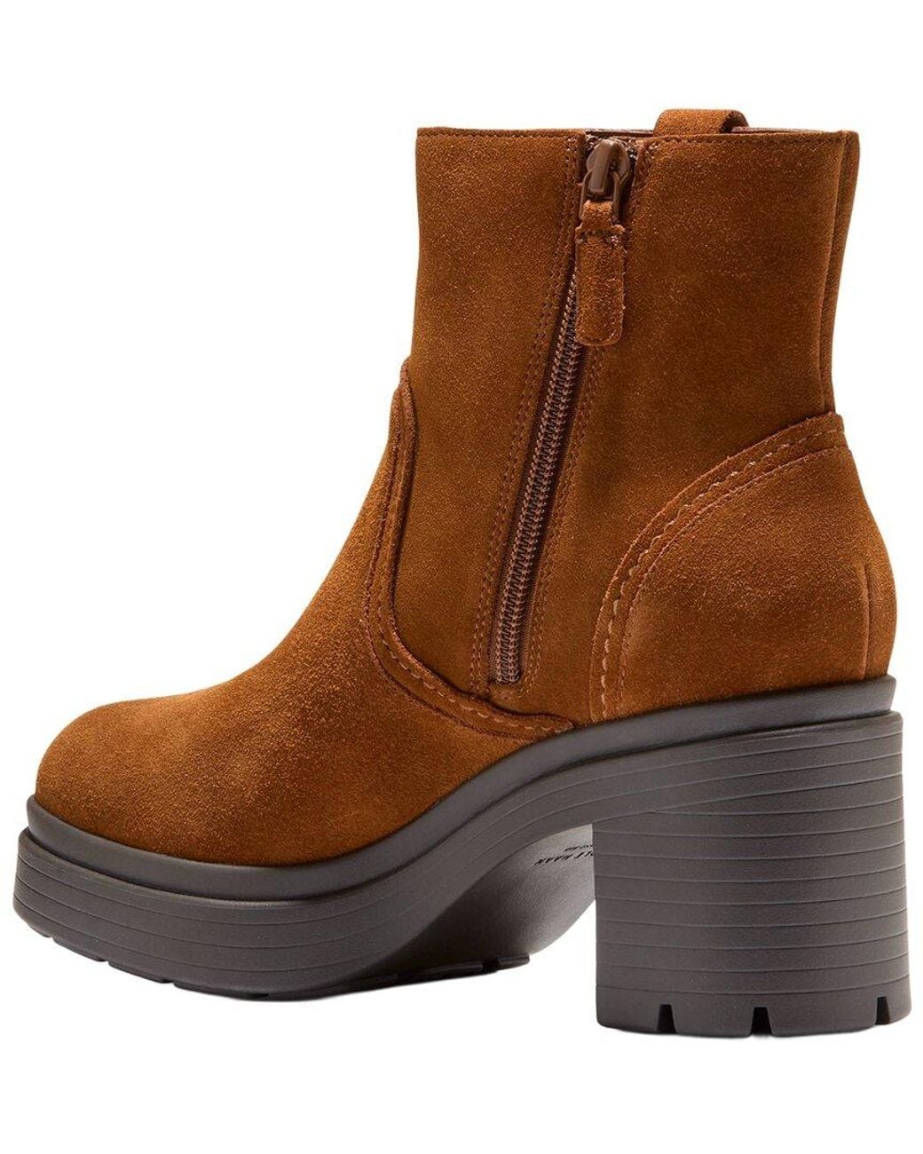 Cole Haan Brown Paz Suede Bootie