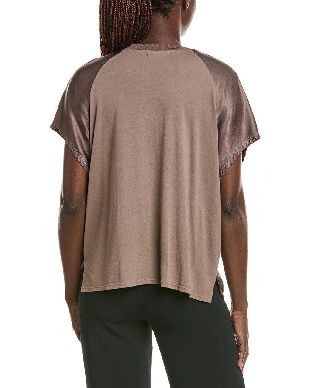 Michael Stars Brown Flow T-Shirt