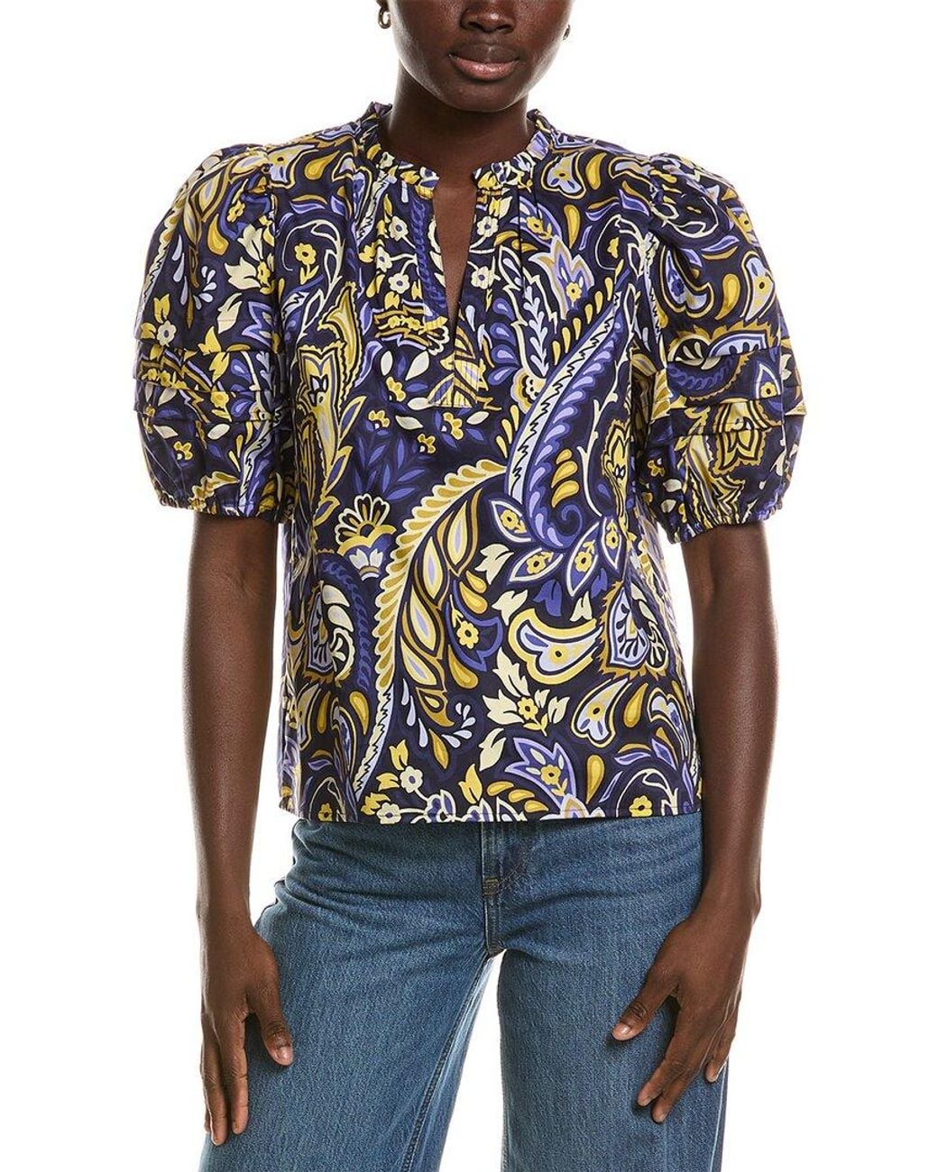 tyler boe Multicolor Jenna Sugar Plum Top