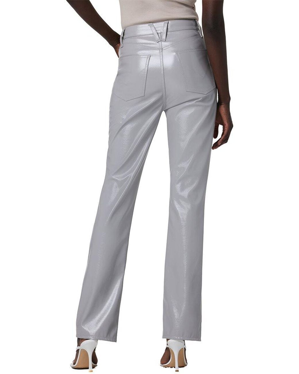 Hudson Harlow Ultimate Gray Straight Leg Jean