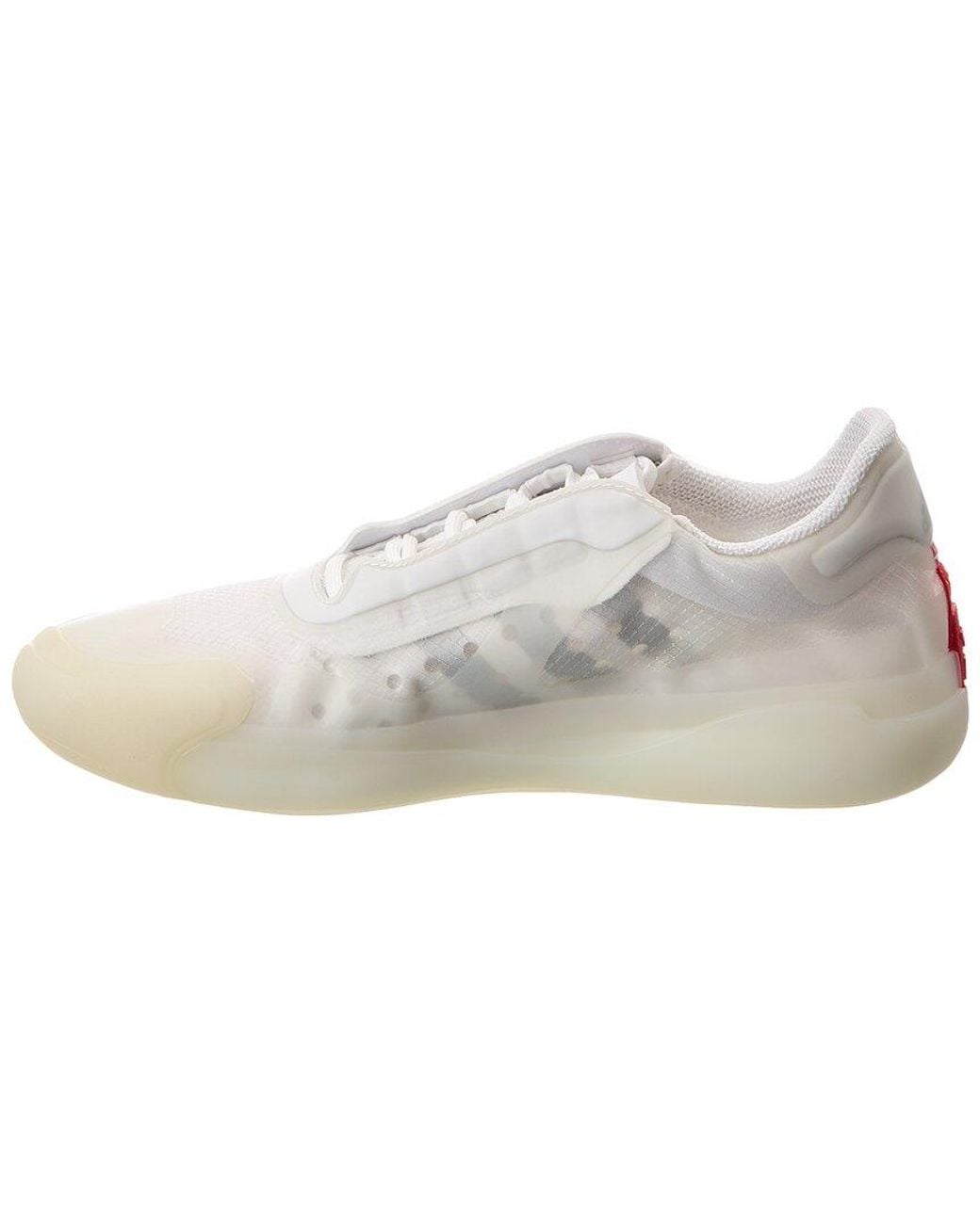 Prada White X Adidas Leather Sneaker