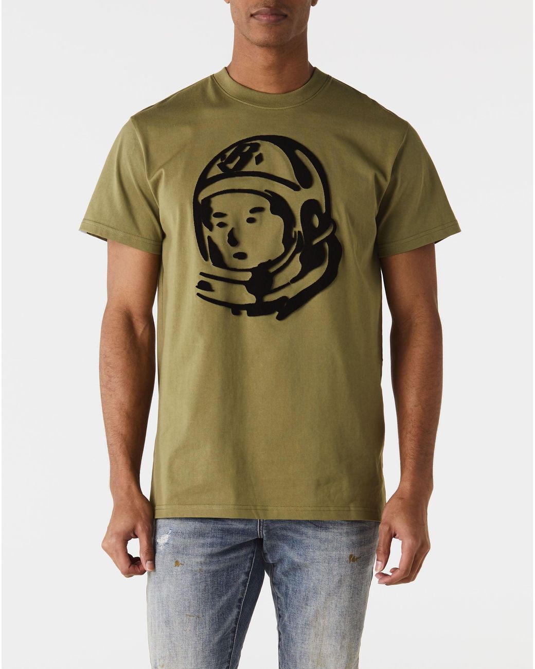 BBCICECREAM Bb Helmet Oversized T-shirt in Green for Men | Lyst