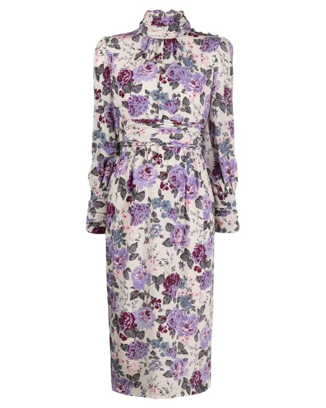 strapless open back dress Ilona Rich Purple Geometric Sequin Tassel Dress