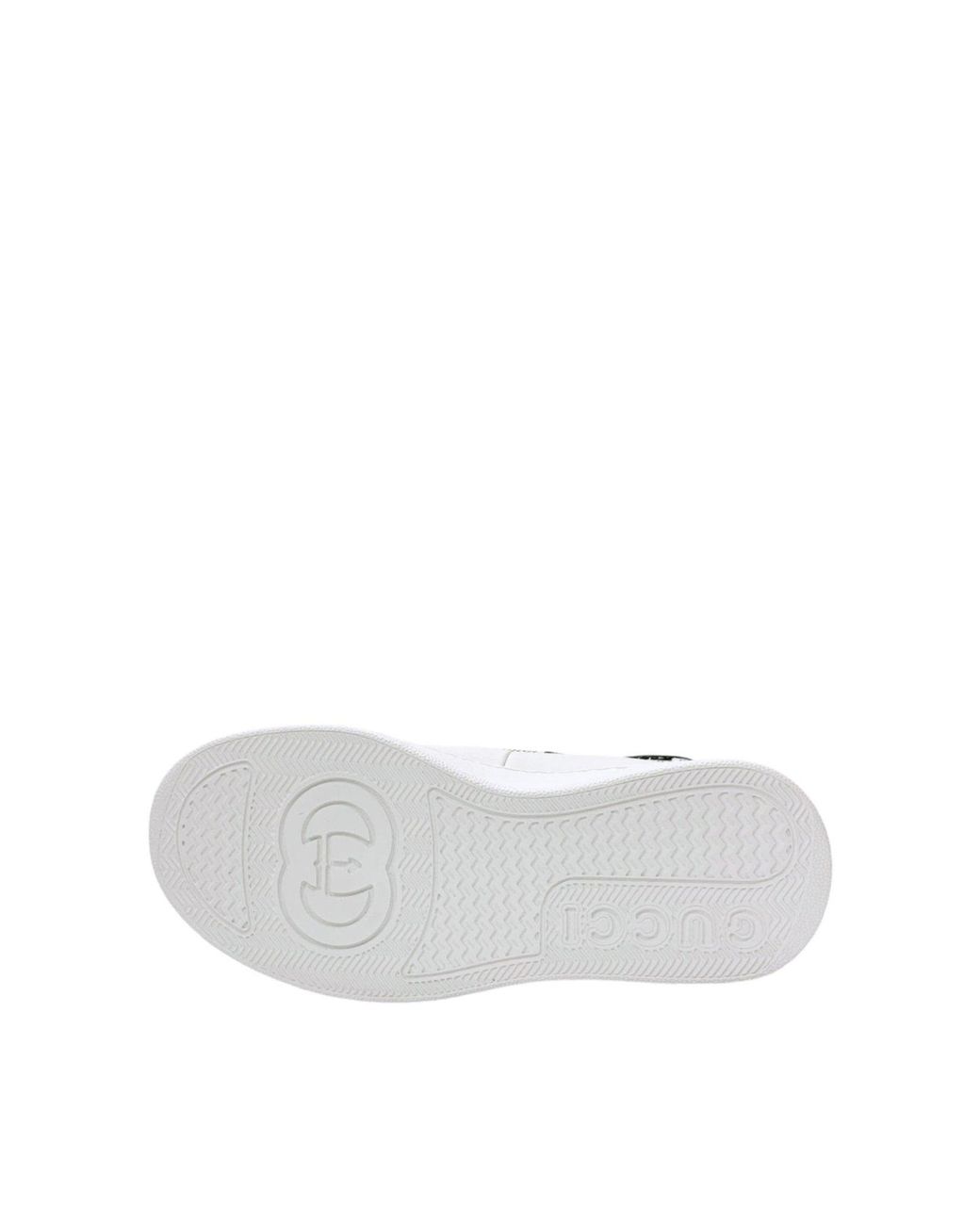 Gucci White GG Supreme Panelled Chelsea Boots