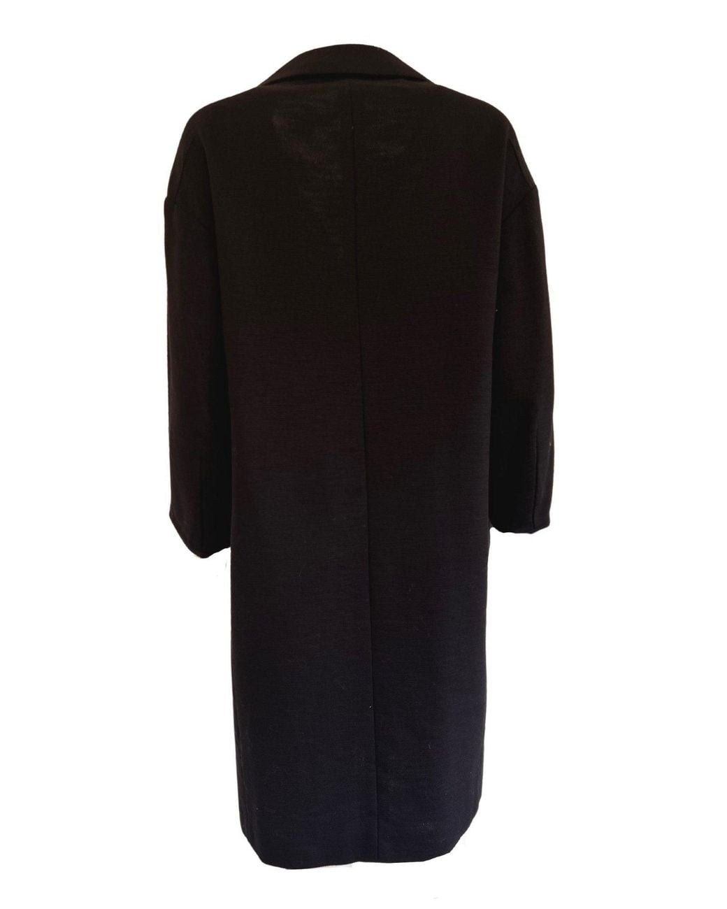 Dries Van Noten Black Cotton Three-quarter Coat