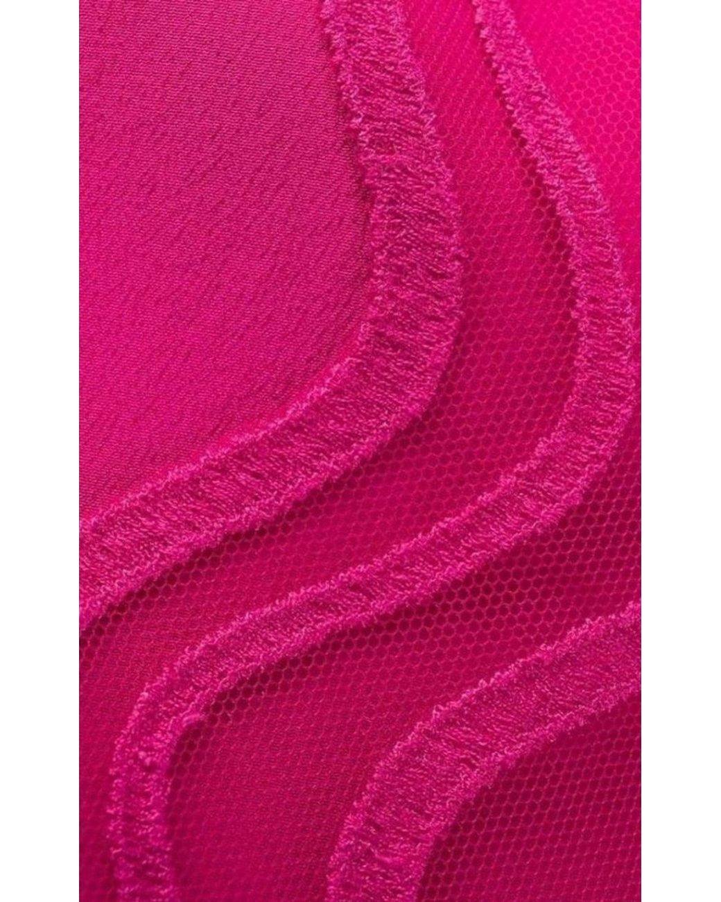 Stella McCartney Pink Orla Silk Dress In