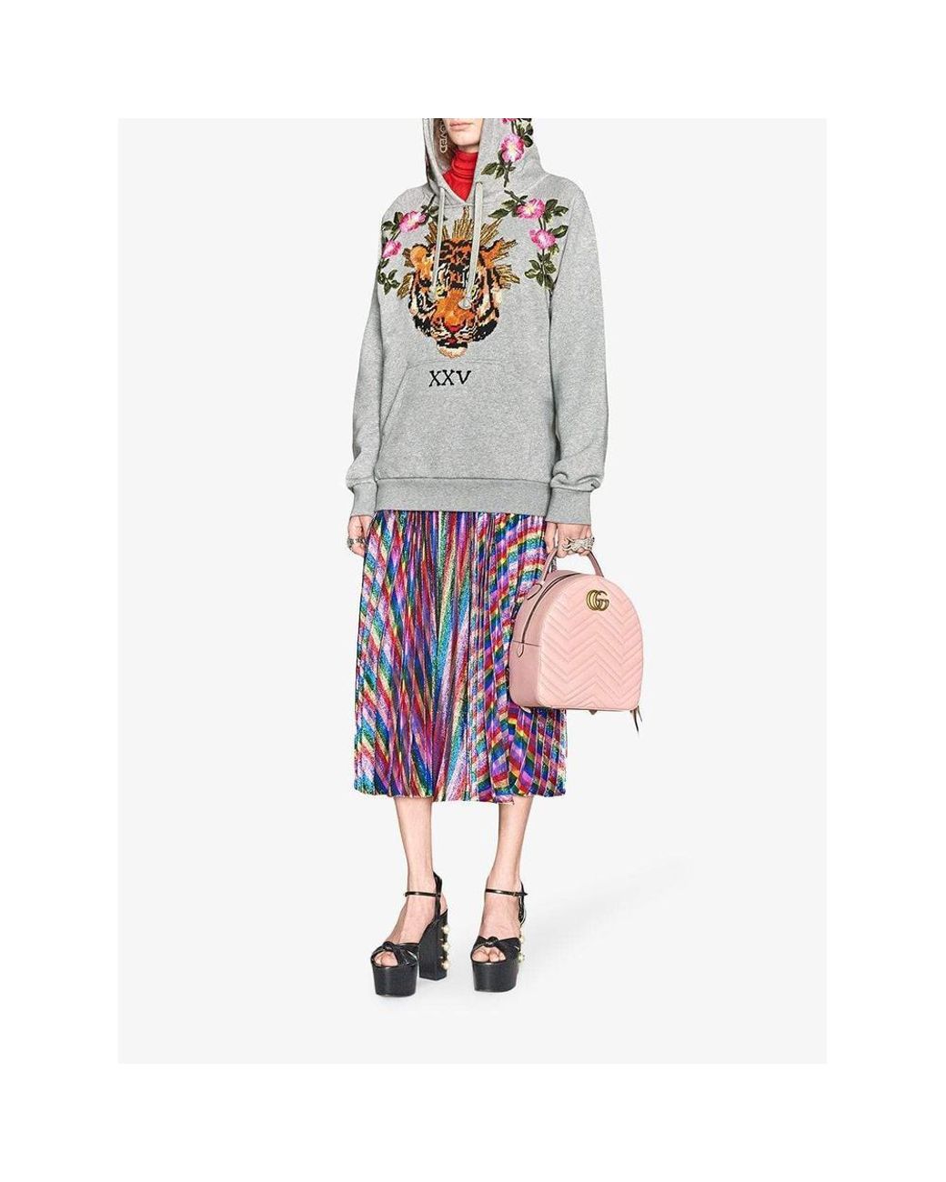 Gucci marmont pink backpack cheap