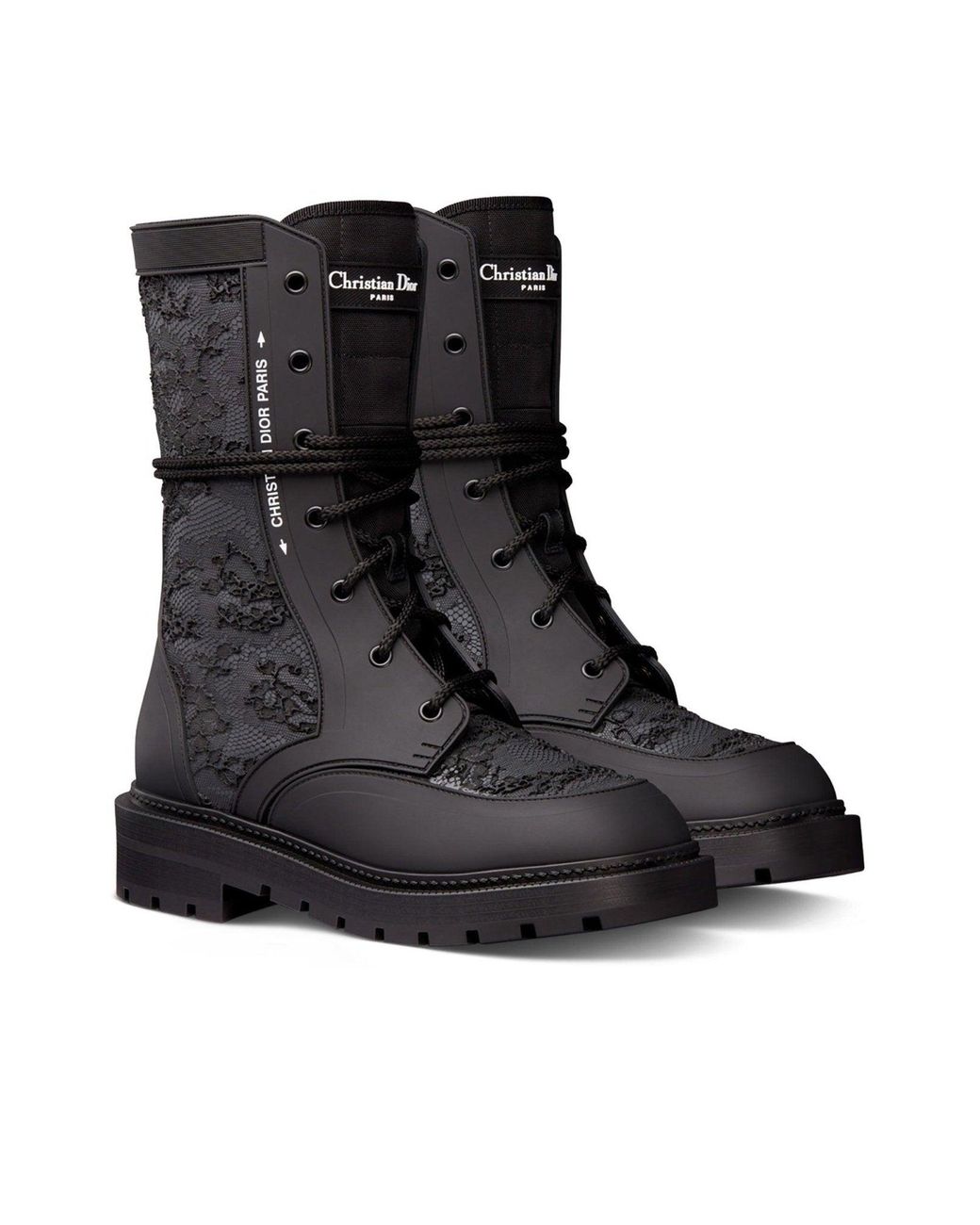 Dior Black Urban-d Ankle Boots