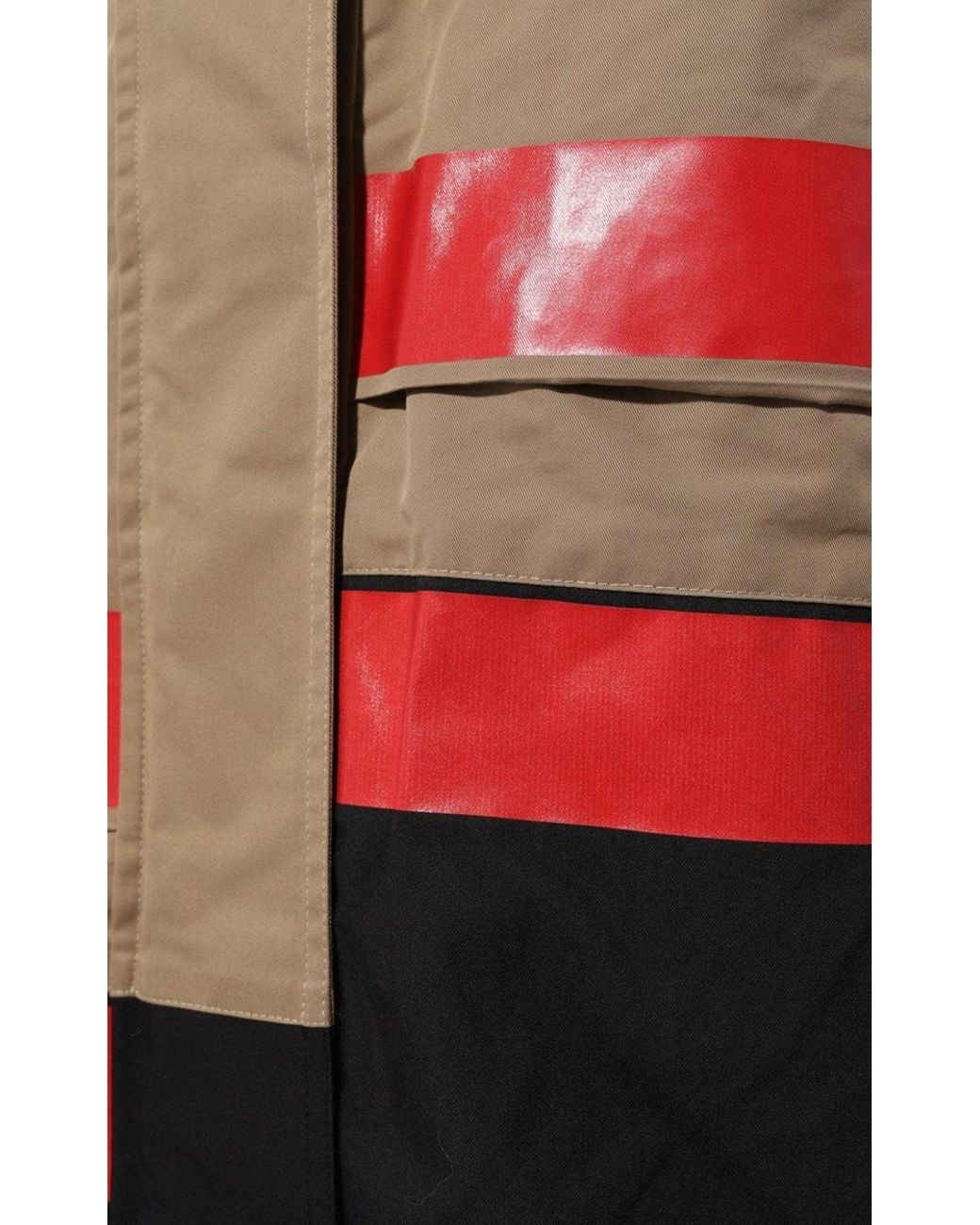 Gucci Orange X Balenciaga The Hacker Technical Cotton Twill Parka
