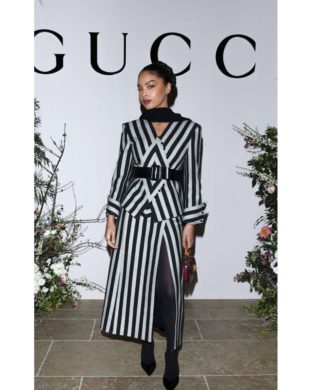 Gucci Black Wool Blend Blazer Jacket