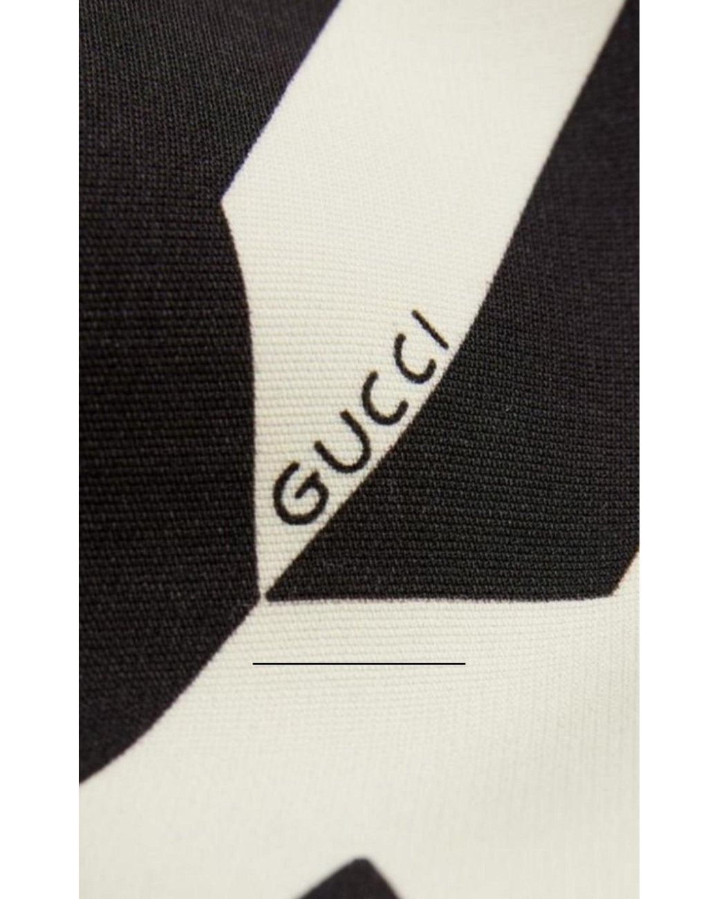 Gucci Black Houndstooth Mini Skirt