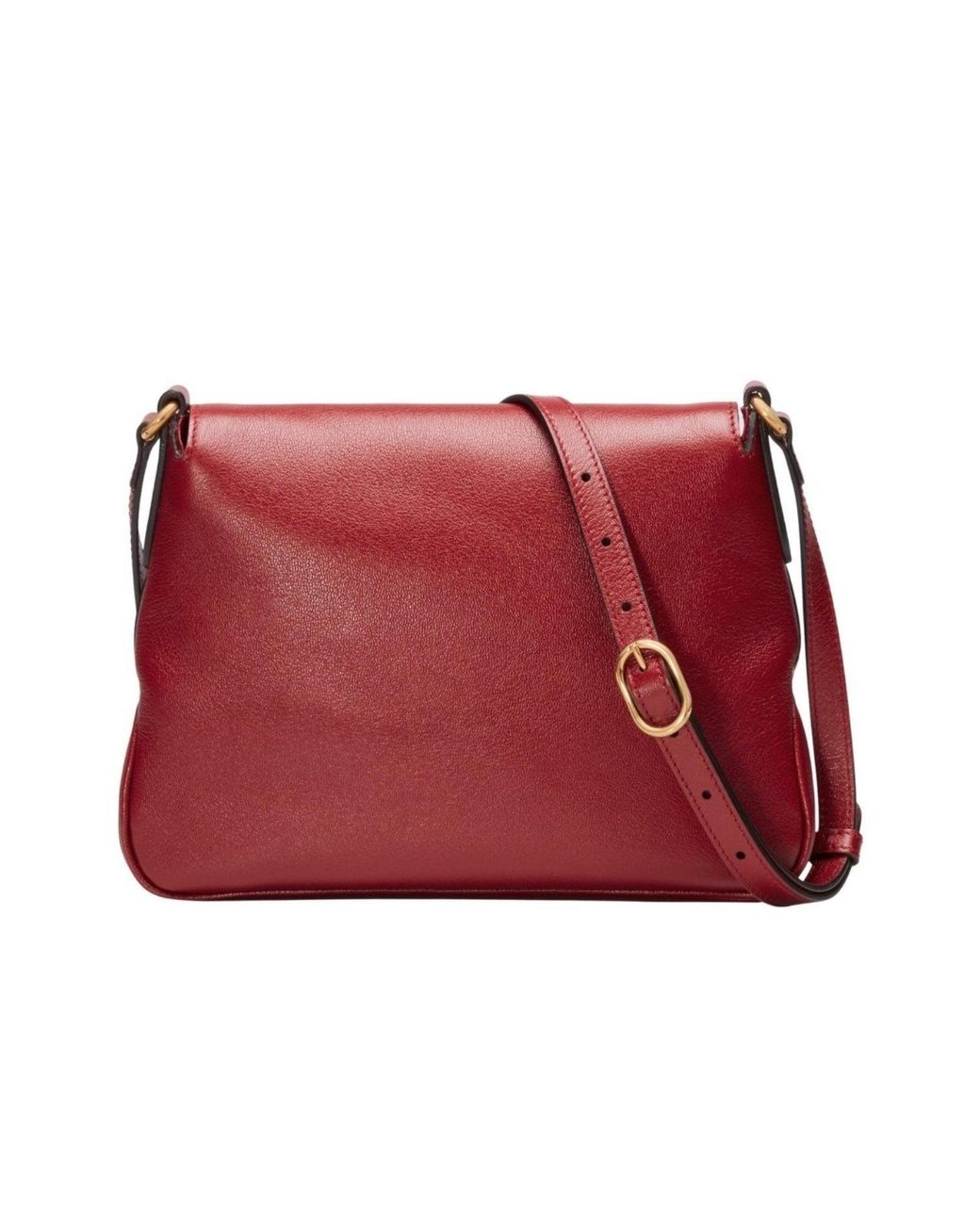 Gucci Small Messenger With Double GG Bag In Red