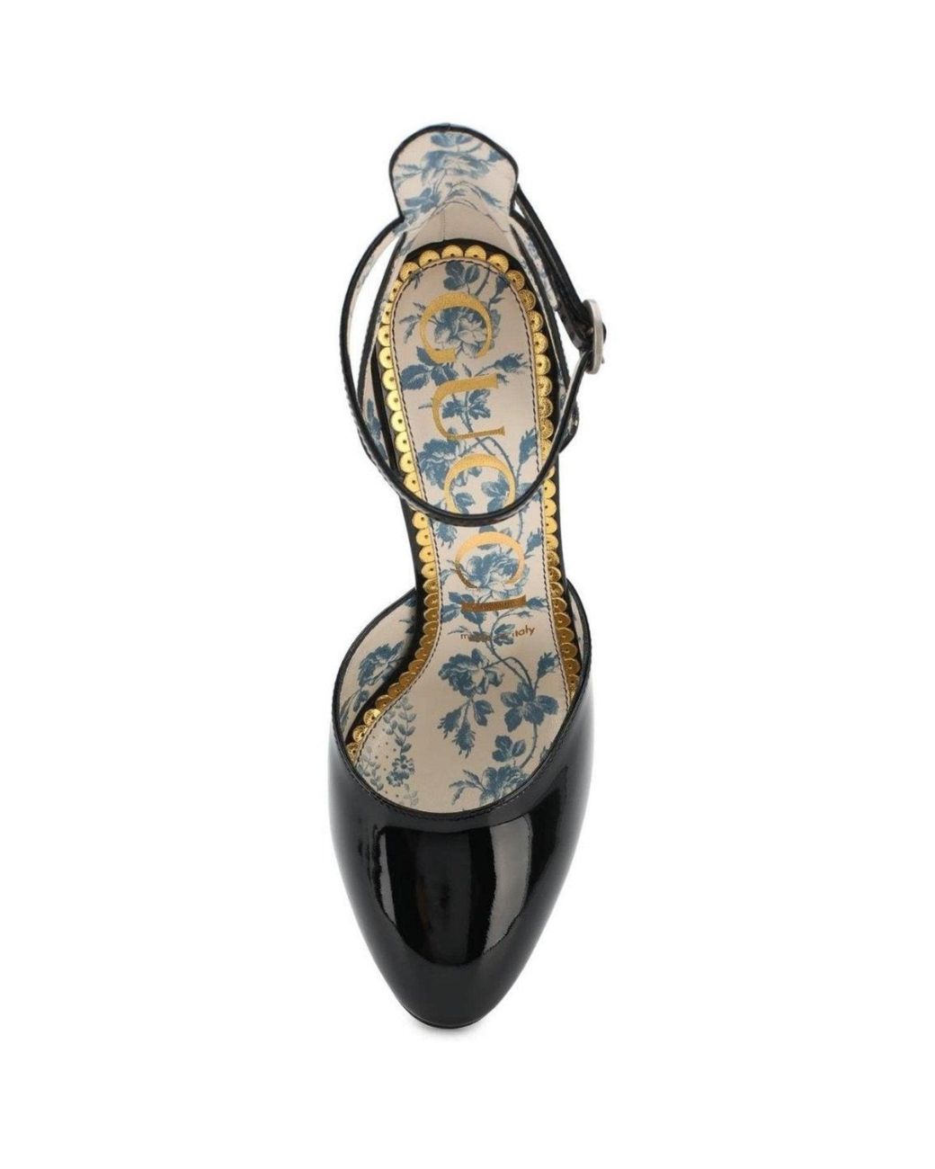 Gucci Black Patent Leather Pump