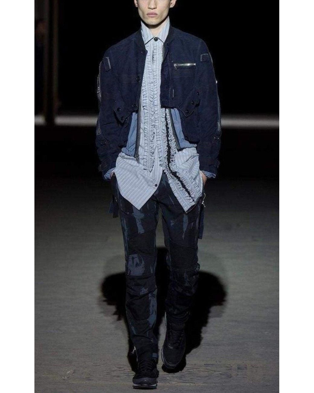 Dries Van Noten Blue Priddy Jeans Pants for men