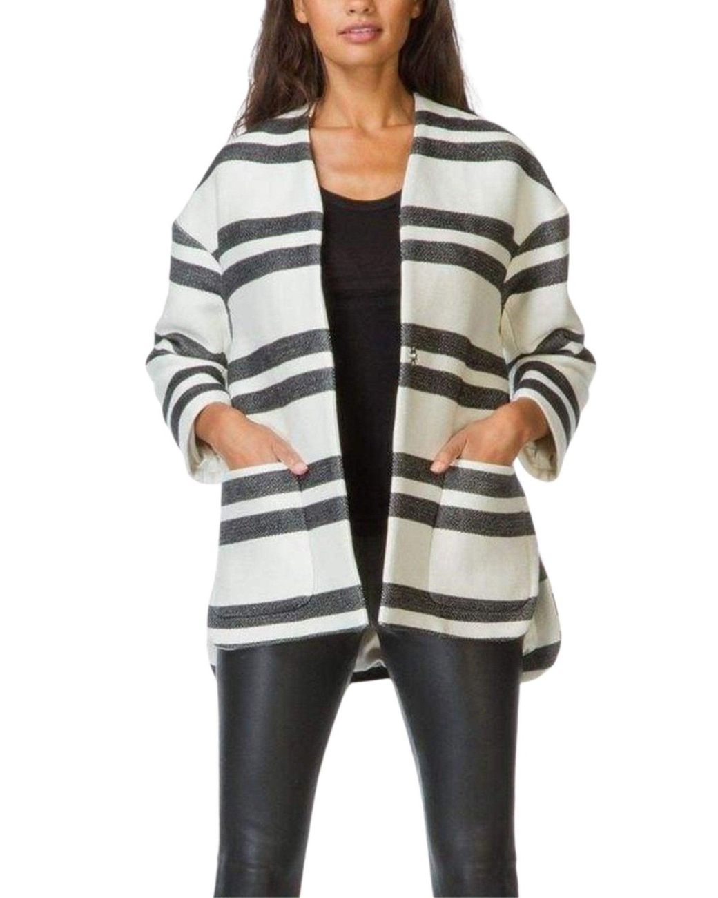 Filippa K White Ellie Belt Cotton Blend Jacket