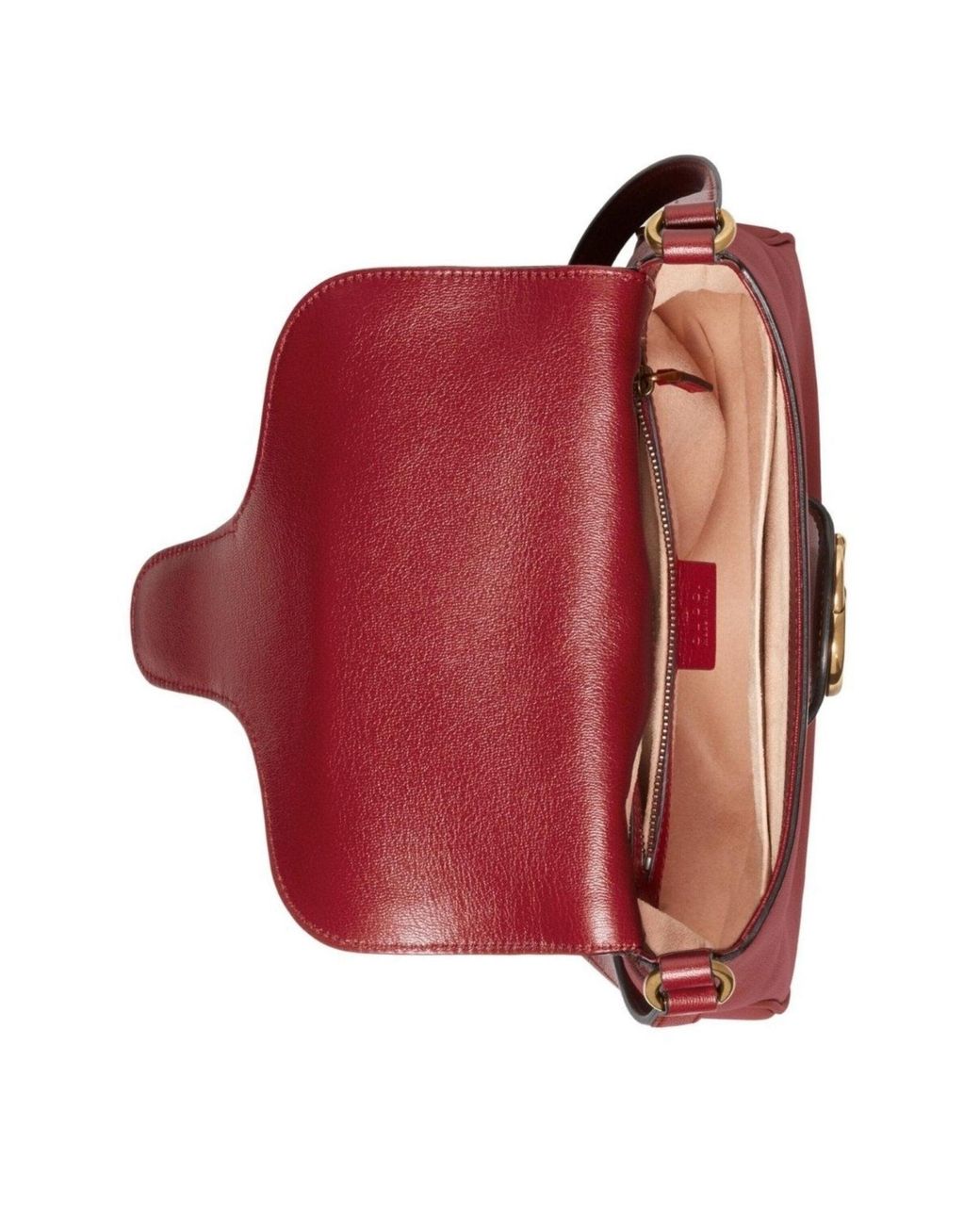 Gucci Small Messenger With Double GG Bag In Red