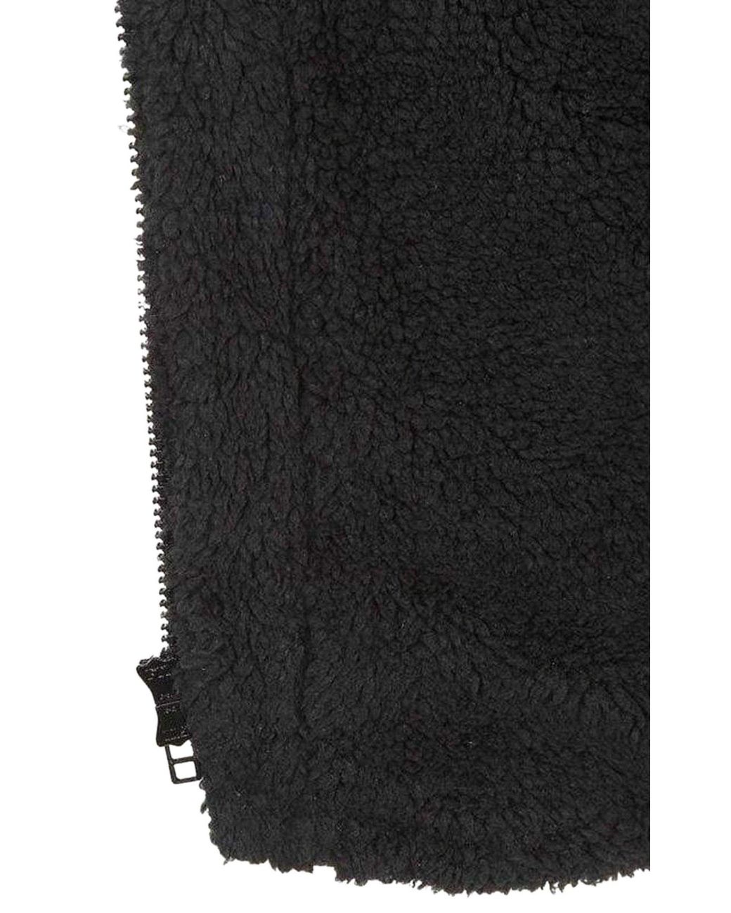 BCBGMAXAZRIA Black Genova Quilted Distressed Coat