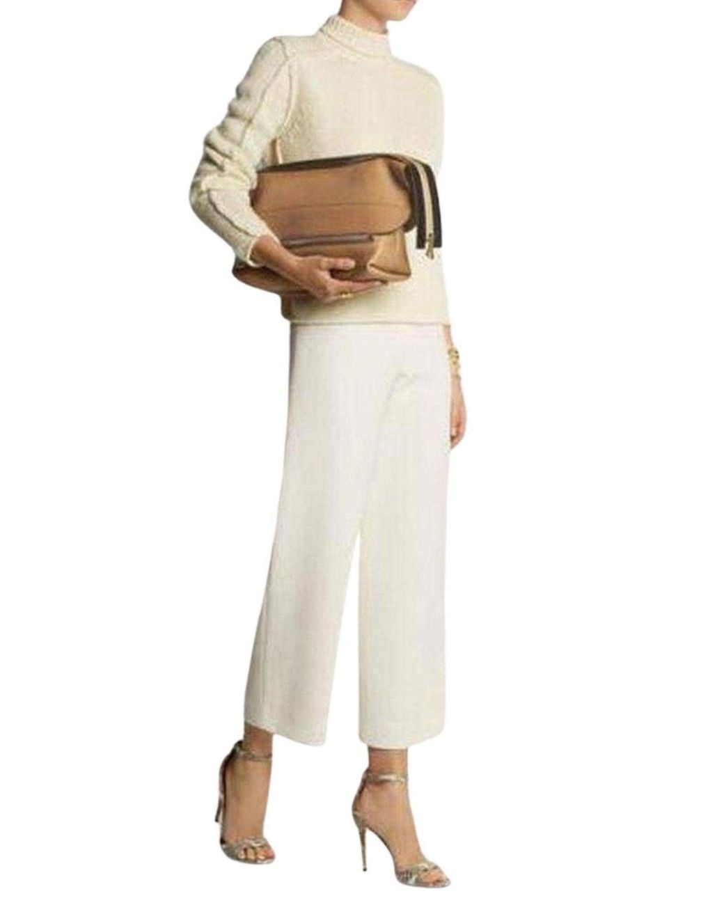 Chloé Natural Dalston Oversized Clutch Bag
