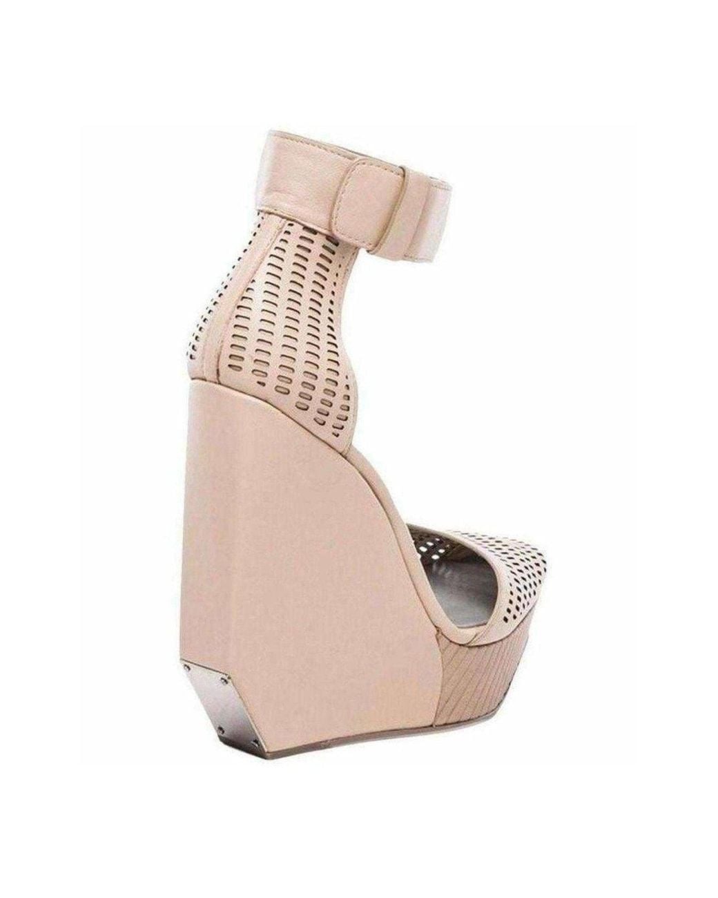 BCBGMAXAZRIA Natural Austin Day Platform Parfait Wedge