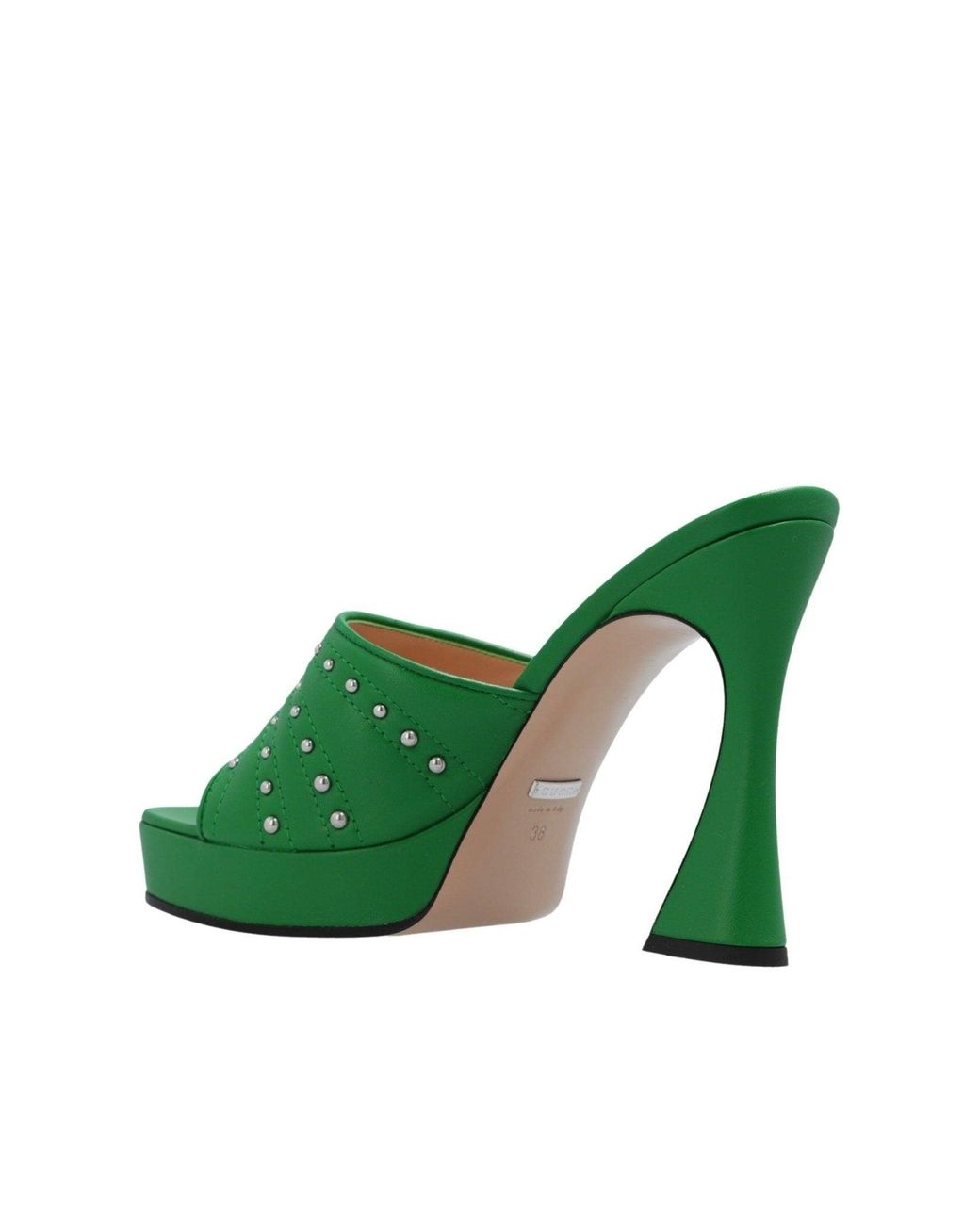 Gucci Green Charlotte Sandal: Sp. Platform Sandals For Ss23
