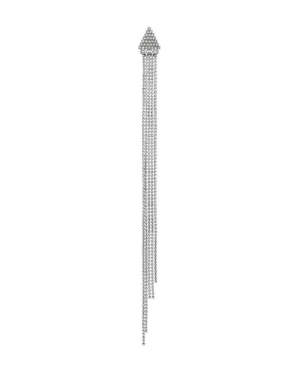 Gucci White Single Crystal Earring