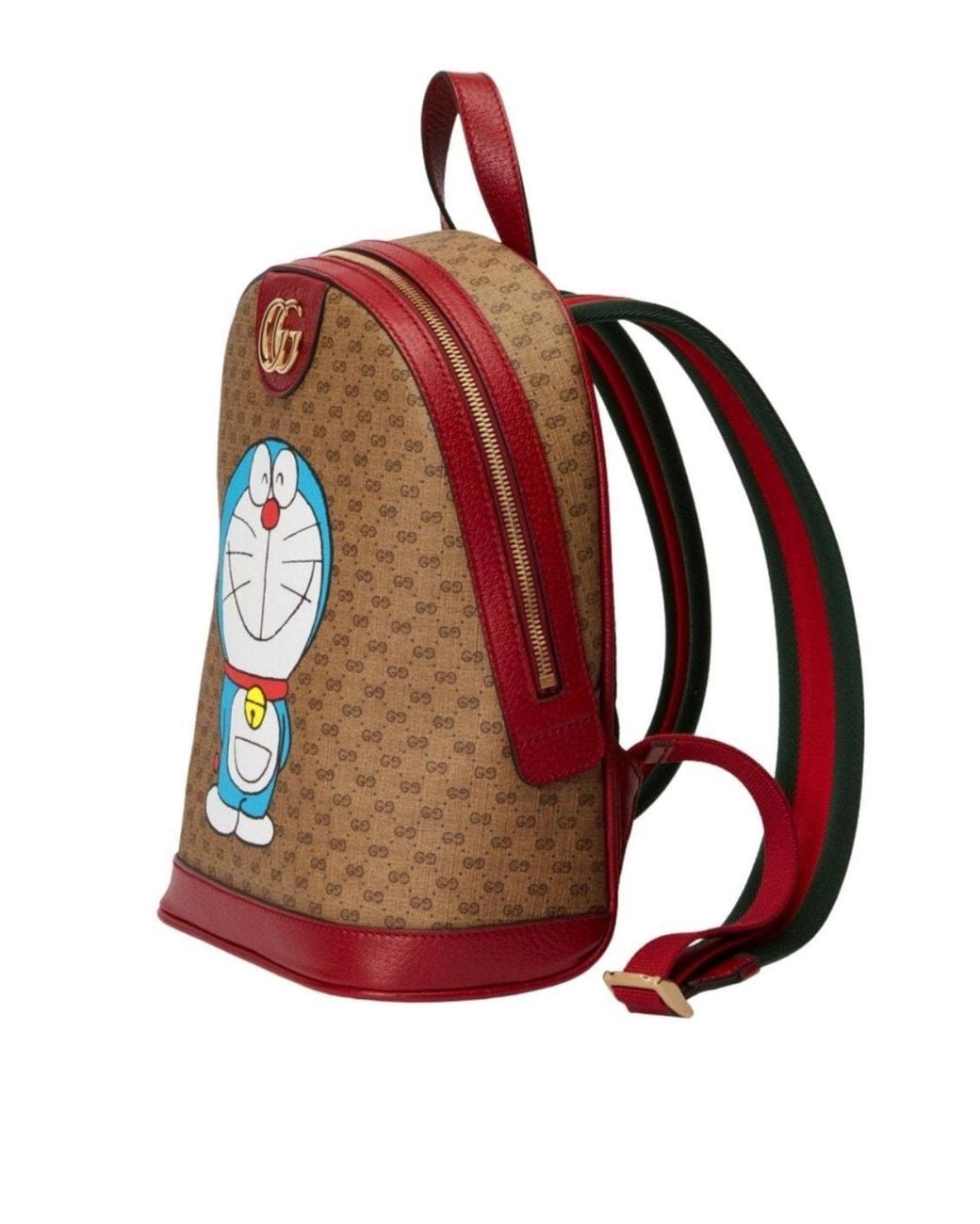 Gucci Pink Natural Doraemon X Small Backpack