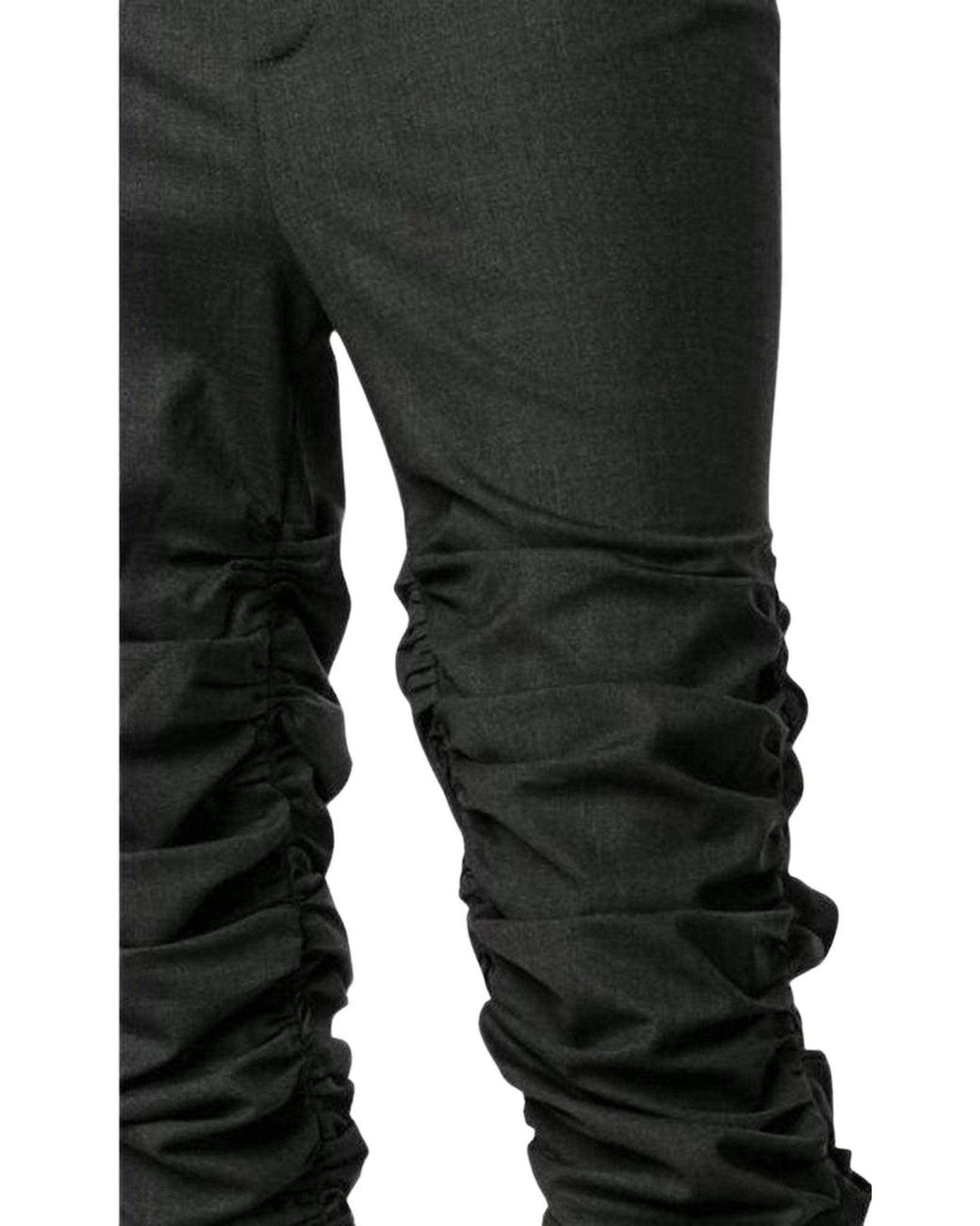 Jacquemus Black Le Corsaire Fronce Trousers Pants