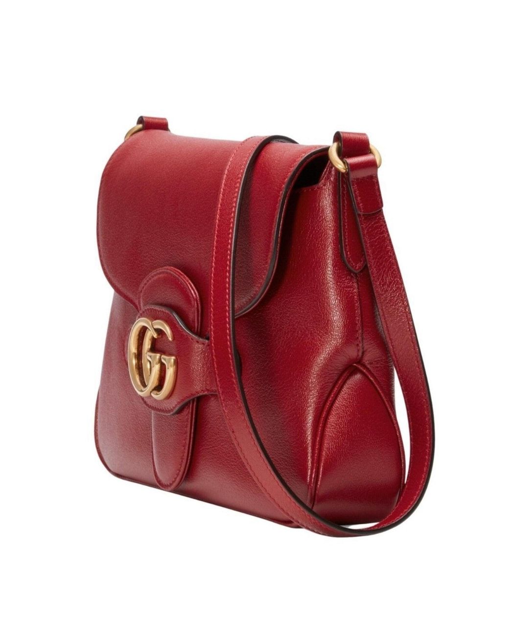 Gucci Small Messenger With Double GG Bag In Red