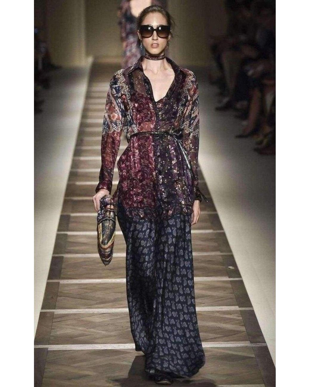 Etro Multicolor Alina Silk Shirt